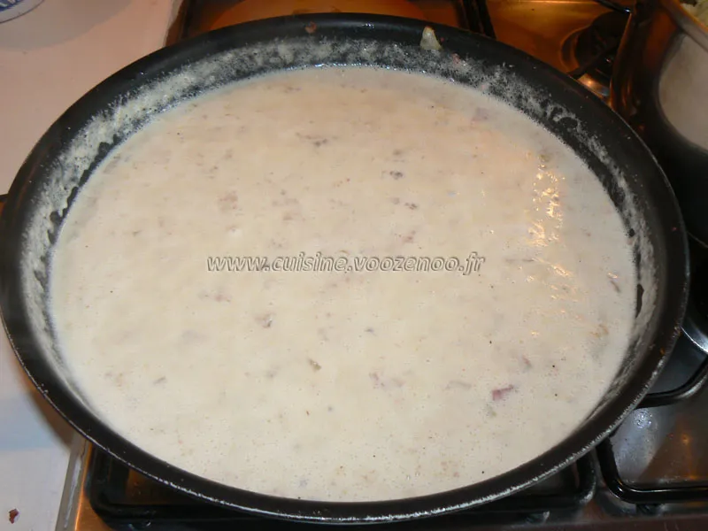 Gratin de crozet a la viande hachee etape3 Gratin de crozet a la viande hachee etape3