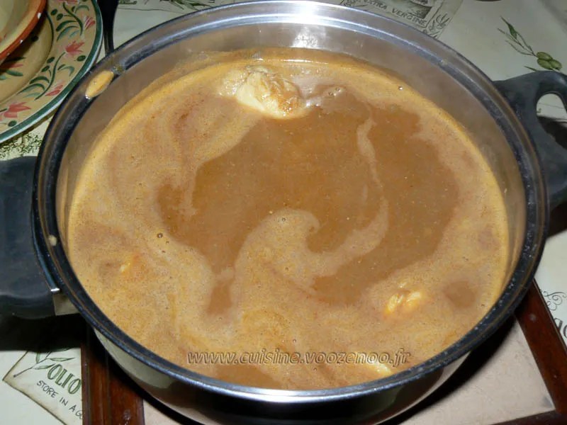Soupe de poisson d'une marseillaise fin Soupe de poisson d'une marseillaise fin