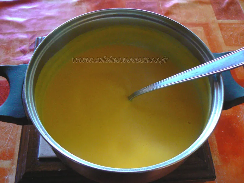 Velouté courgettes et carottes fin Velouté courgettes et carottes fin