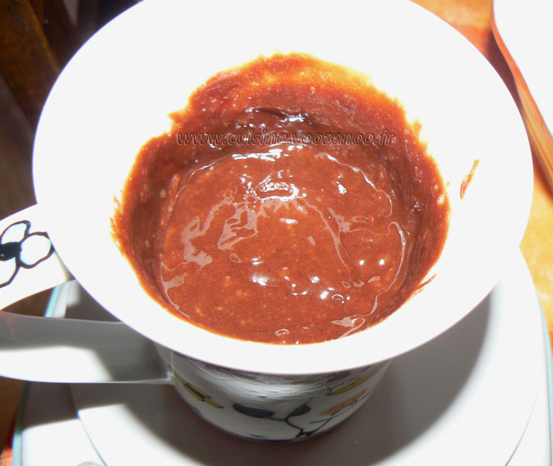 Coffee mug cake ou gateau tasse au chocolat etape3