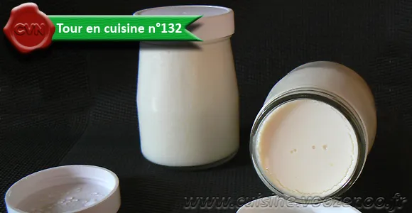 Yaourt à la vanille et sirop d'érable
