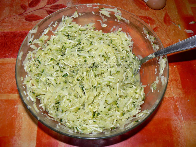 Roules courgettes pommes de terre boursin et truite fumée etape1 Roules courgettes pommes de terre boursin et truite fumée etape1