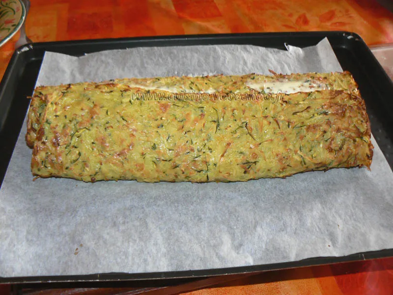 Roules courgettes pommes de terre boursin et truite fumée fin Roules courgettes pommes de terre boursin et truite fumée fin