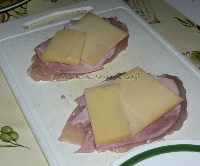 Blancs de poulet "Belle Comtoise" etape1 Blancs de poulet "Belle Comtoise" etape1