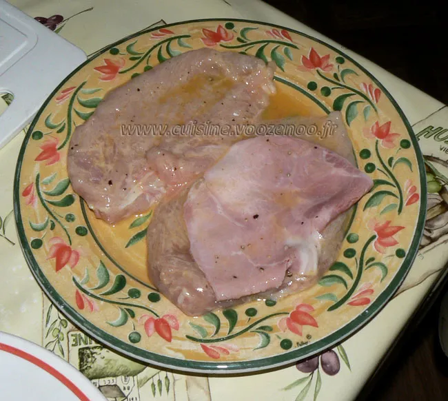 Blancs de poulet "Belle Comtoise" etape4 Blancs de poulet "Belle Comtoise" etape4