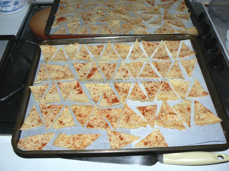 Chips de tortillas light etape4 Chips de tortillas light etape4