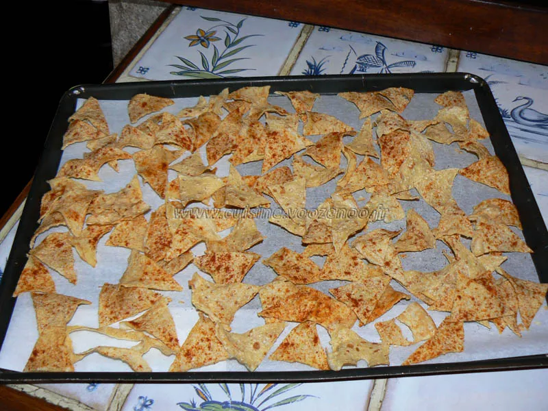 Chips de tortillas light fin Chips de tortillas light fin