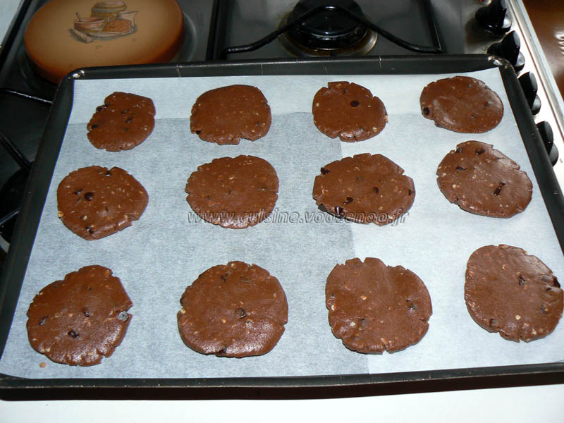Cookies au nutella etape3