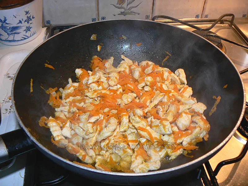 Samoussas aux saveurs asiatiques etape1 Samoussas aux saveurs asiatiques etape1