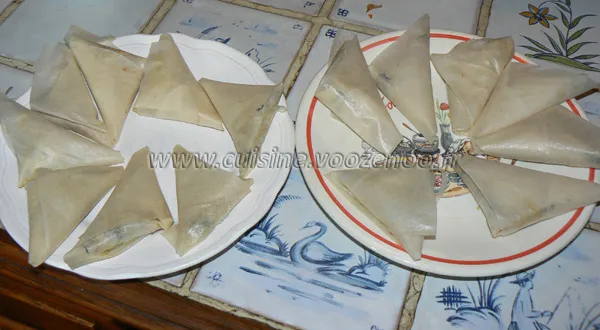 Samoussas aux saveurs asiatiques etape3 Samoussas aux saveurs asiatiques etape3