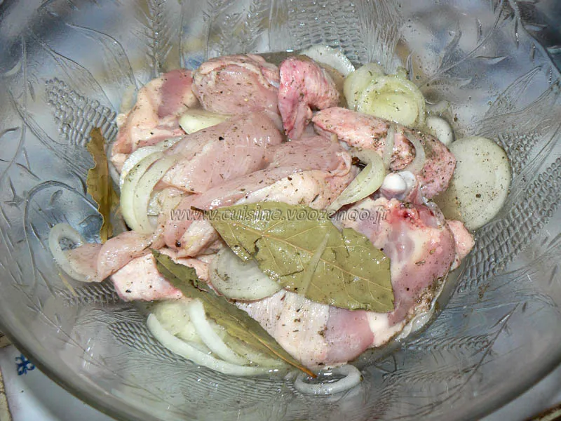 Poulet façon creole etape1 Poulet façon creole etape1