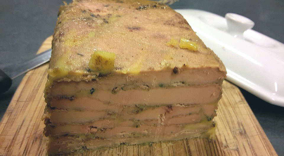 Foie gras aux fruits sec par Juzael