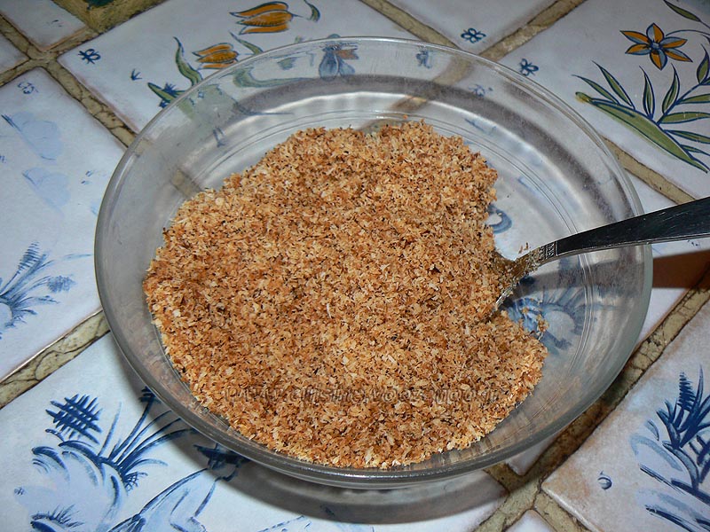 Palets philippins à la noix de coco etape1