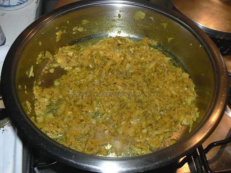 Rougail z'oeufs etape1 Rougail z'oeufs etape1