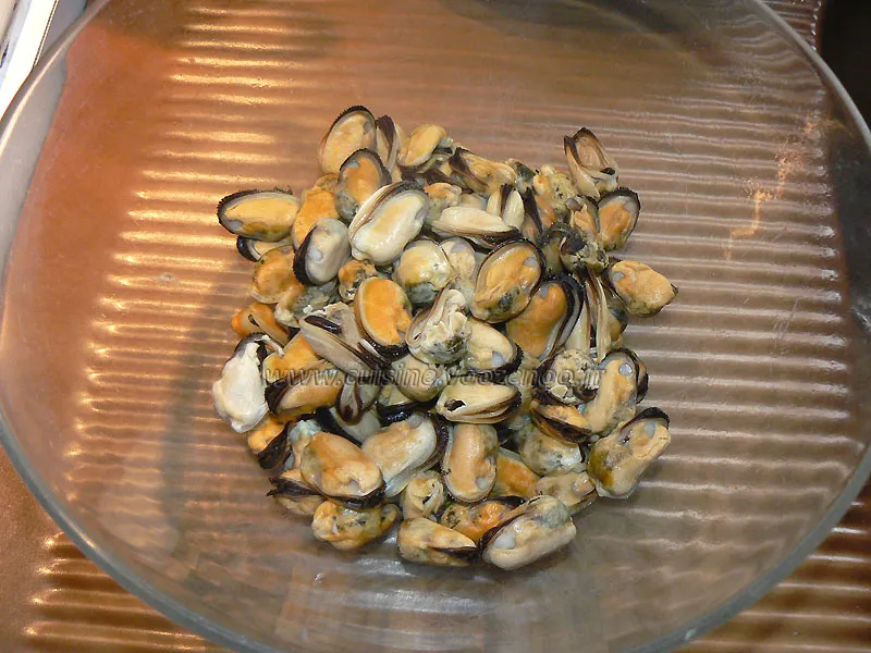 Risotto aux moules etape1 Risotto aux moules etape1