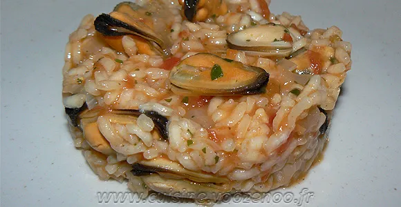 Risotto aux moules