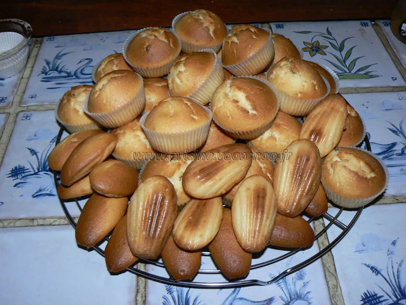 Madeleines espagnoles fin Madeleines espagnoles fin