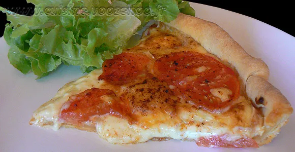 Tarte au Saint Nectaire