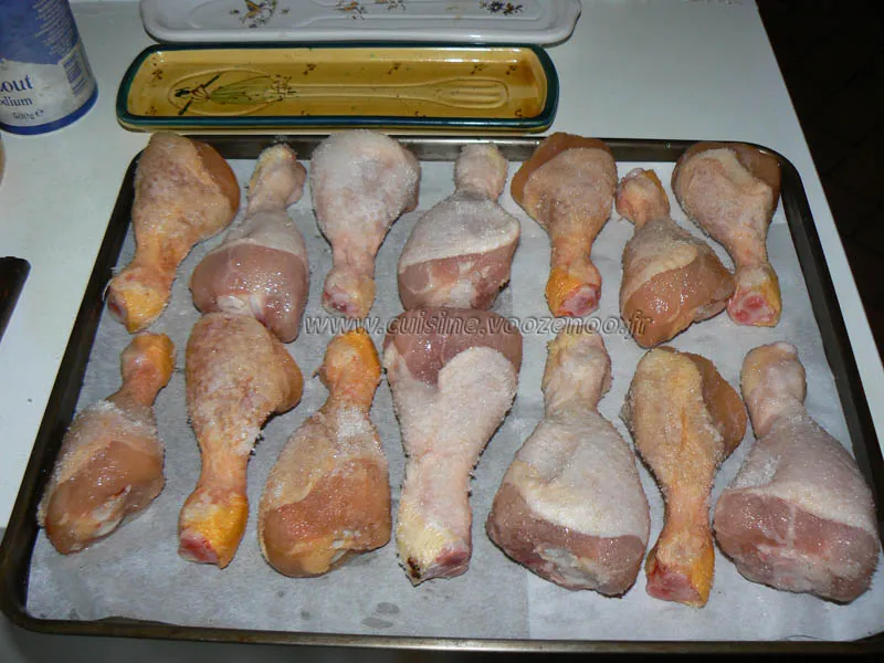 Pilons de poulet façon antillaise etape1 Pilons de poulet façon antillaise etape1