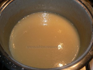 Caramel beurre salé etape2