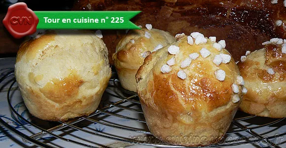 Brioche moelleuse sans lait
