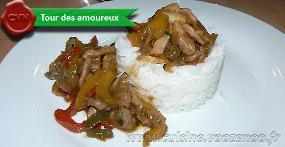 Porc aux poivrons