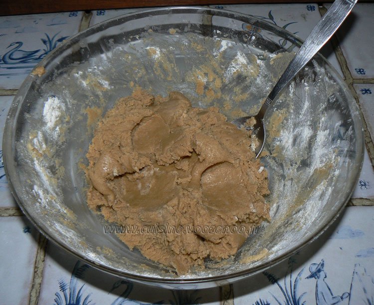 Cookies beurre de cacahuetes (Desperate Housewives) etape1