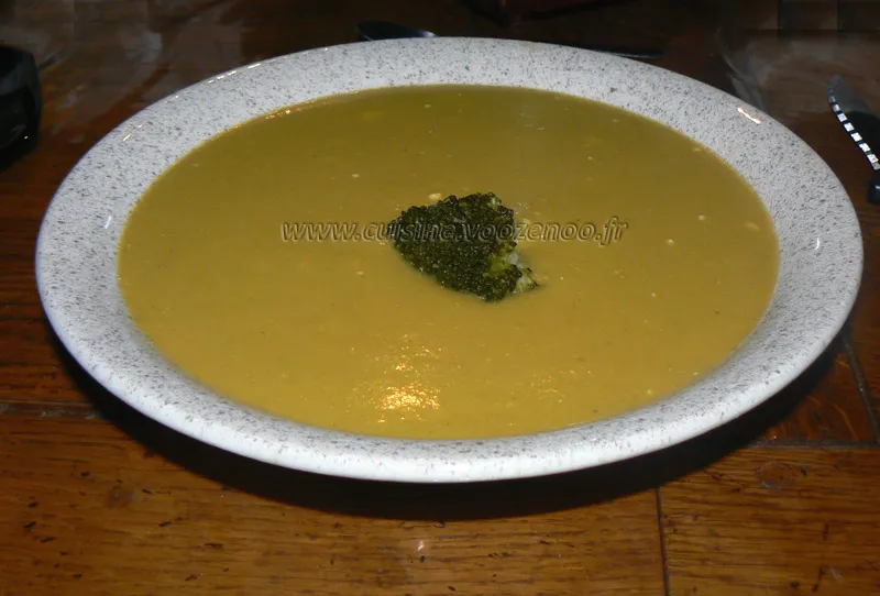 Velouté de brocolis fin Velouté de brocolis fin