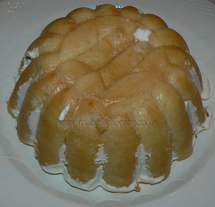 Charlotte au citron fin Charlotte au citron fin