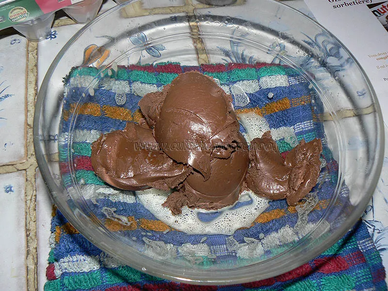 Glace au nutella etape3