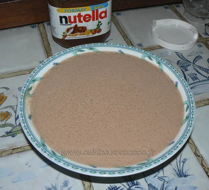 Glace au nutella etape5