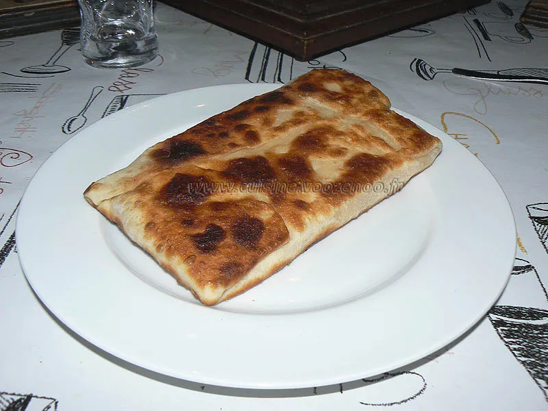 Naans jambon fromage fin