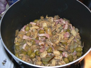 Paupiettes de veau aux olives etape1