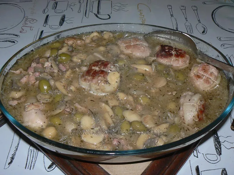 Paupiettes de veau aux olives fin Paupiettes de veau aux olives fin