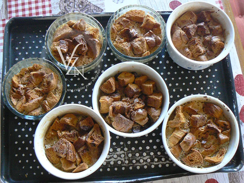 Crème au croissant, cannelle et chocolat fin