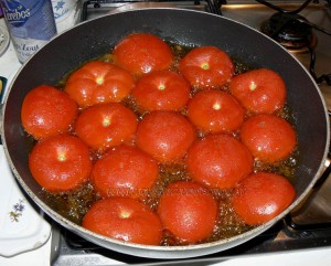 Panisse maison et tomates à la Provençale etape6