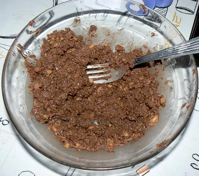Cheesecake au nutella et mascarpone sans cuisson etape1