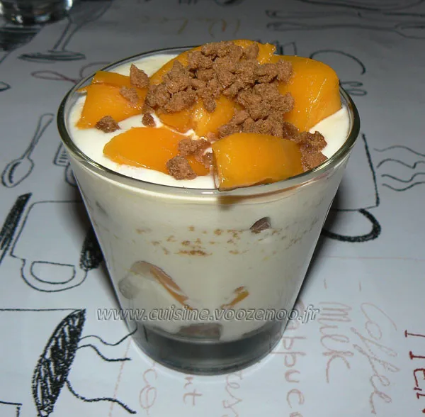 Tiramisu à la mangue fin