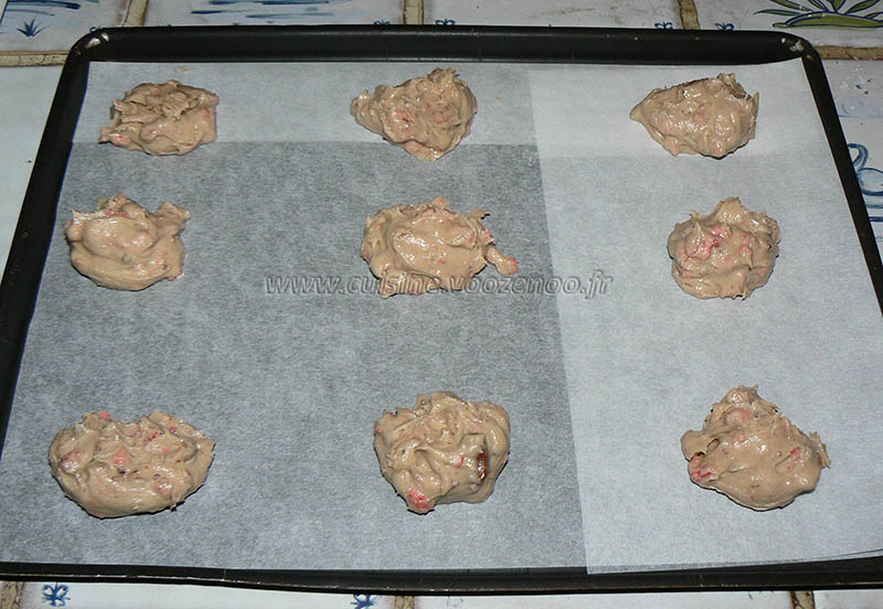 Cookies roses aux pralines de saint genix etape2