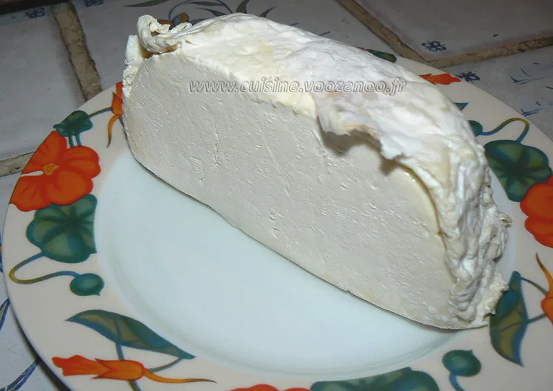 Galette salée au fromage de vache etape1