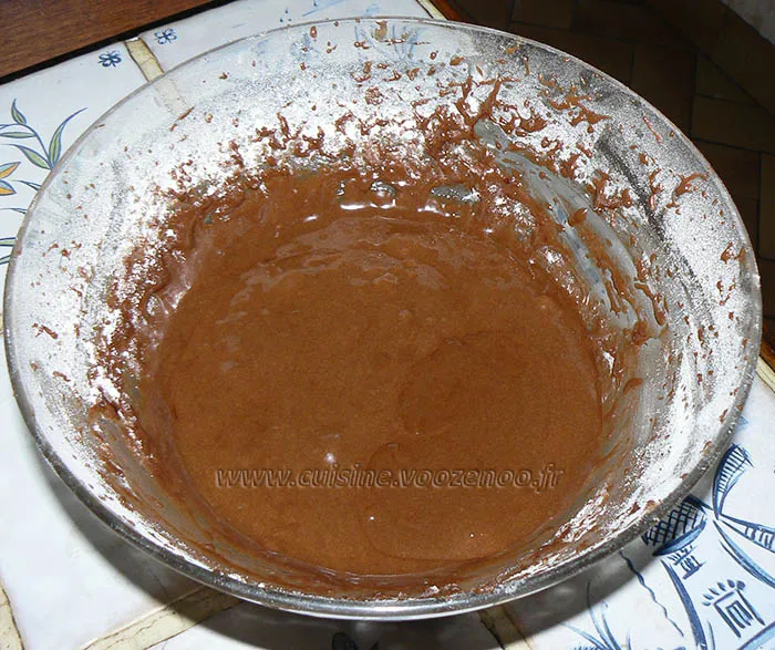 Biscuits double choco-menthe etape1
