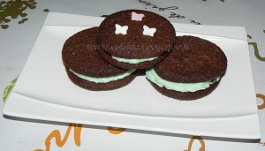 Biscuits double choco-menthe fin