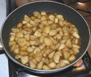 Muffins aux pommes caramelisées, beurre salé etape2