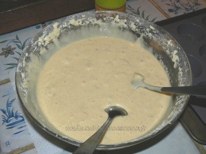 Muffins aux pommes caramelisées, beurre salé etape3