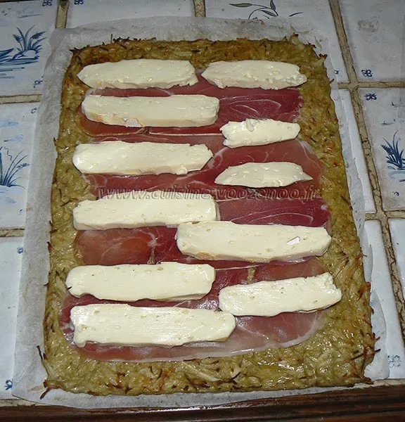 Roulé façon tartiflette etape2