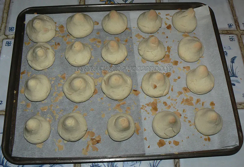 Petits turbans au sucre fin