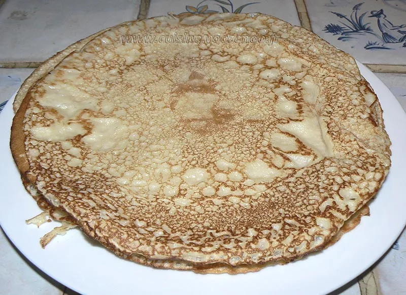 Crêpes à la noix de coco etape4