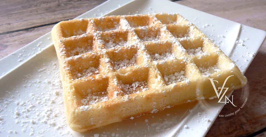 Gaufres à la limonade