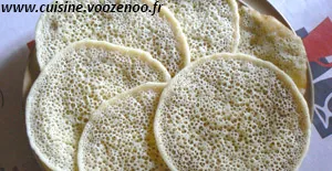 Baghrir ou crêpes mille trous