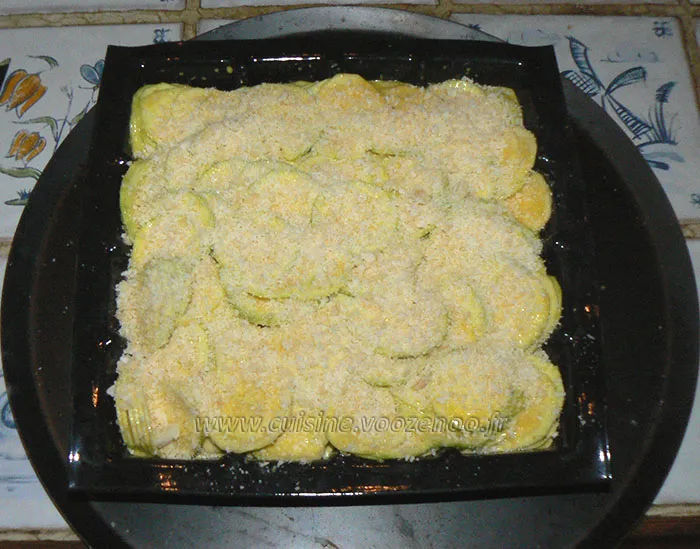 Gâteau invisible aux courgettes etape4